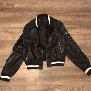 Black Jacket with Zippers size XL